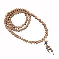 108 Mala Perlen, Huhn Wingwood, rund, unisex & verschiedene Stile für Wahl, verkauft von Strang