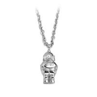 Sweater Chain Necklace Titanium Steel Astronaut plated Unisex Length Approx 23.62 Inch Sold By PC