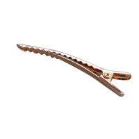 Alligator Hair Clip Iron KC gold color plated Sold By Lot