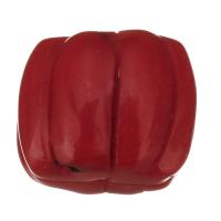 Natural Coral Helmet, veistetty, punainen, 17x14x17mm, Reikä:N. 1mm, Myymät PC