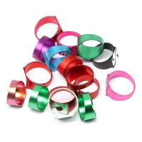 Zinklegering ringen, Zinc Alloy, voor vrouw, gemengde kleuren, 200x200x30mm, Gat:Ca 1mm, 100pC's/Bag, Verkocht door Bag