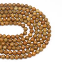 Natural Grain Stone Beads Round DIY sienna Sold Per 38 cm Strand