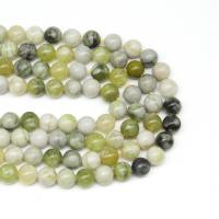 Unakit Perlen, Unakite, rund, DIY & verschiedene Größen vorhanden, gemischte Farben, verkauft per 38 cm Strang
