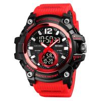 SKmei®  Unisex Jewelry Watch ABS Plastic with PU Leather & Stainless Steel hardwearing & Life water resistant & luminated Sold By PC