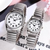 Unisex Wrist Watch Zinc Alloy with Glass & Stainless Steel nickel lead & cadmium free 1.8*3.8cm 1.4*2.8cm Sold By PC