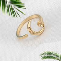 Brass Ring Mountings real gold plated open & adjustable nickel lead & cadmium free Sold By PC