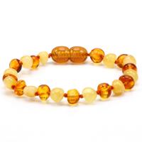 Children Bracelet & Bangle Amber polished for children yellow Length 15 cm Sold By PC