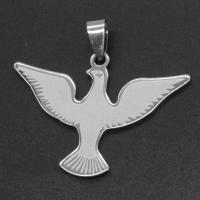 Stainless Steel Animal Pendants Bird original color Sold By PC