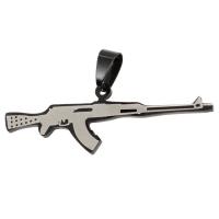 Stainless Steel Pendants Gun mixed colors Sold By PC