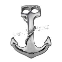 Stainless Steel Clasp Findings Anchor original color Approx 6mm Sold By Lot