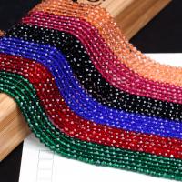 Spinell Bead, Rund, DIY & fasetterad, fler färger för val, 3mm, Såld Per 38 cm Strand