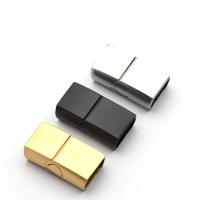 Stainless Steel Magnetska kopča, Nehrđajući čelik, pozlaćen, polirana & različite veličine za izbor, više boja za izbor, 10računala/Lot, Prodano By Lot