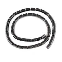Magnetic Hematite Beads Column polished DIY & faceted black Sold Per 38 cm Strand
