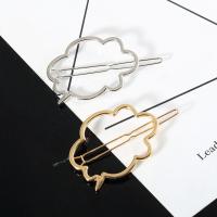 Hair Clip Zinc Alloy Cloud plated fashion jewelry & for woman Sold By PC