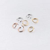 304 Stainless Steel Open Jump Ring plated DIY Sold By Bag