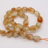 Perle citrini naturale, perline citrino, Irregolare, DIY, giallo, 10-12mm, Venduto per 38 cm filo