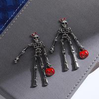 Fashion Halloween Pendant Zinc Alloy plated Halloween Jewelry Gift & enamel mixed colors Sold By Bag