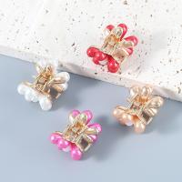 Hair Claw Clips Zinc Alloy with ABS Plastic Pearl fashion jewelry & for woman Sold By PC