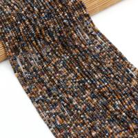Pietersite Bead, Abacus, naturlig, du kan DIY & facetteret, blandede farver, 2x3mm, Solgt Per 38 cm Strand