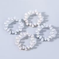 Zinc Alloy Stud Earring fashion jewelry & for woman & with cubic zirconia Sold By Pair