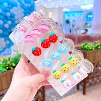 Children Hair Accessory, Resin, for children & different styles for choice, multi-colored, 80x20mm, 10PCs/Lot, Sold By Lot