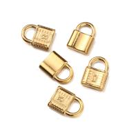 Stainless Steel Pendants Lock plated Sold By PC