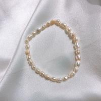 Sötvatten odlade Pearl Bracelet, Freshwater Pearl, BeCharmed Pearl, för kvinna, blandade färger, Längd 17 cm, Säljs av PC