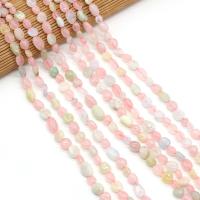 Morganite Beads irregular DIY mixed colors 6-8mm Sold Per Approx 38 cm Strand