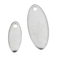 Stainless Steel Tag Charm DIY original color Approx 0.5mm Sold By PC