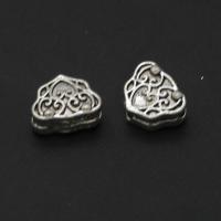 Zinc Alloy Jewelry Beads DIY original color 11mm Sold By Bag