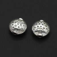 Zinc Alloy Jewelry Beads Fish original color 12mm Approx Sold By Bag