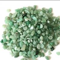 Gemstone Chips Green Aventurine Natural & no hole green 5-7mm Sold By G