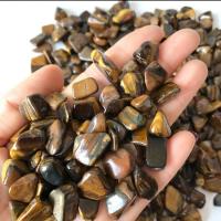 Gemstone Chips Tiger Eye Natural & no hole mixed colors Sold By G