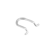 925 Sterling Zilver Hook slangetje, Letter U, DIY & verschillende grootte voor keus, zilver, Verkocht door PC