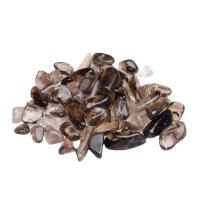 Chips de pierres précieuses, quartz fumé, pepite, normes différentes pour le choix & aucun trou, bronzé, Vendu par kg