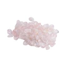 Gemstone Chips Rose Quartz Nuggets & no hole pink Sold By KG