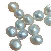 Perlas Freshwater sin Agujero, Perlas cultivadas de agua dulce, Bricolaje, Blanco, 10mm, Vendido por UD