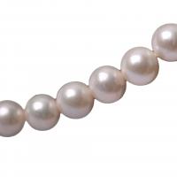 Cultured Round Freshwater Pearl Beads DIY white 10-11mm Sold Per 39-40 cm Strand