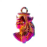 Character Zinc Alloy Pendants plated DIY multi-colored Length 45 cm Sold By PC