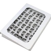 ステンレス リングセット, 指輪, ユニセックス, ミックスカラー, 8mm, 36パソコン/ボックス, 売り手 ボックス