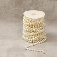 Beaded Garland Trim & Strand Plastic Sold By Spool