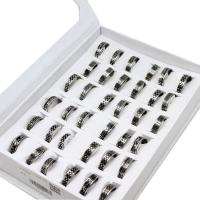 ステンレス鋼の指環, ステンレス, ユニセックス, シルバー, 6mm, 36パソコン/ボックス, 売り手 ボックス