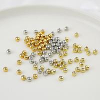Brass Positioning Bead with Silicone Round plated DIY nickel lead & cadmium free Sold By PC