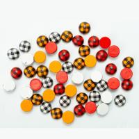 Schima Superba Beads Dome painted DIY 15mm Sold By PC