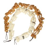 Rind-Knochen Perle, Skelett, keine, 28x83x15mm, 5PCs/Strang, verkauft per ca. 16.33 ZollInch Strang