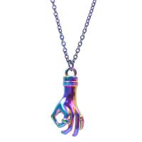 Zinc Alloy Hand Pendants colorful plated fashion jewelry multi-colored Sold By PC
