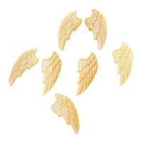 Natural Yellow Shell Pendants Wing Shape yellow Sold By PC
