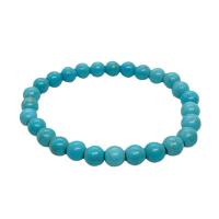 Fashion Turquoise Bracelets Unisex blue Length 15 Inch Sold By PC