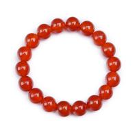 Red Agate Bracelets Unisex & anti-fatigue red Sold Per 19 cm Strand