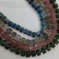 Perles de pierres précieuses mixtes, Pierre naturelle, pilier, DIY & facettes, plus de couleurs à choisir, 10x7mm, 45PC/brin, Vendu par 38 cm brin